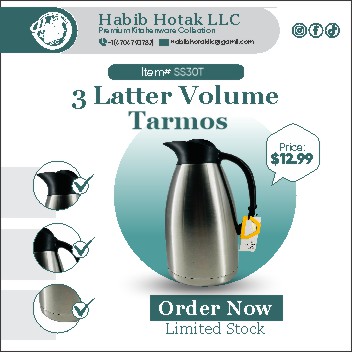 3 Litre Volume Thermos