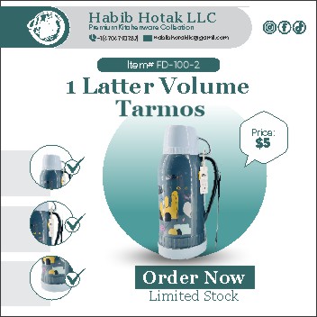1 Litre Volume  Thermos